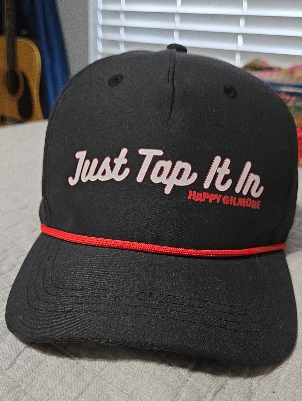 Happy Gilmore, 'Just Tap It In' Black Cap